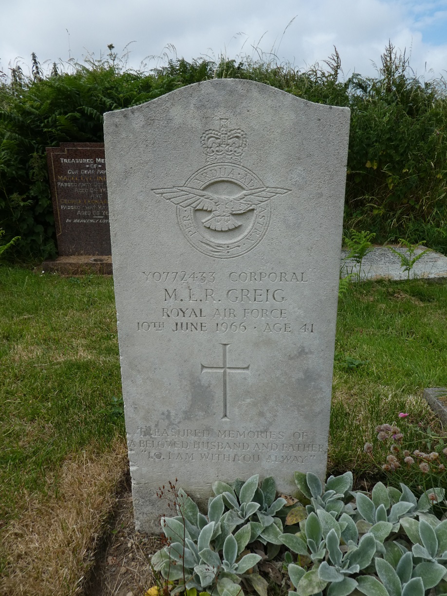 GREIG, MELVILLE LEONARD ROBERT