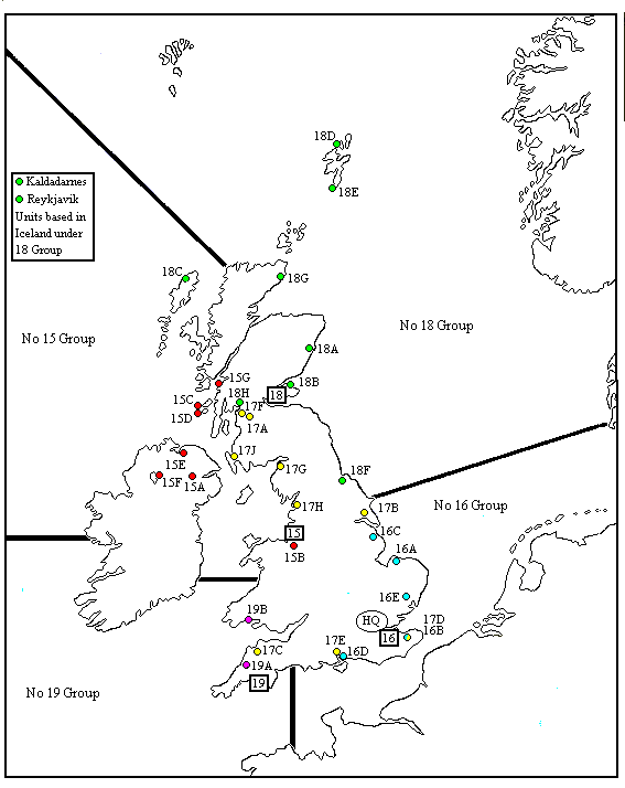Coastal Command dispositons - May 1941