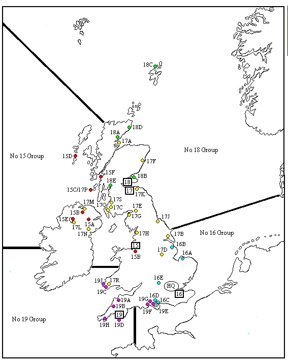 Coastal Command dispositions - May 1943