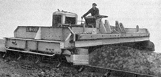 Blaw-Knox concrete spreader, Model SA