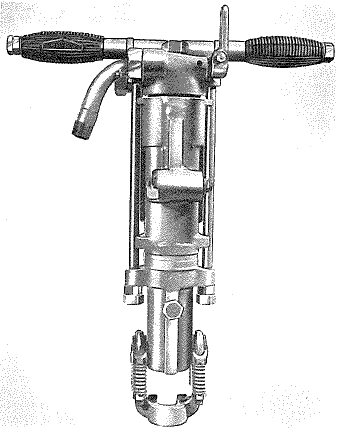 Climax jackhammer rock drill, RV 258 Mk 2