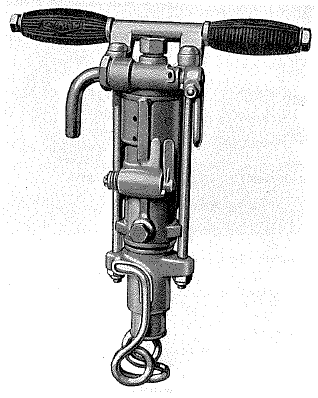 Climax jackhammer rock drill, RV 237/1