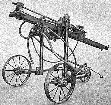 Drill, wagon mounted, Ingersoll-Rand Model FM2 (breast drilling/towing)