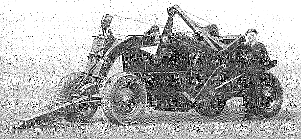 Le Tourneau Scraper (3 cu yd), Model X