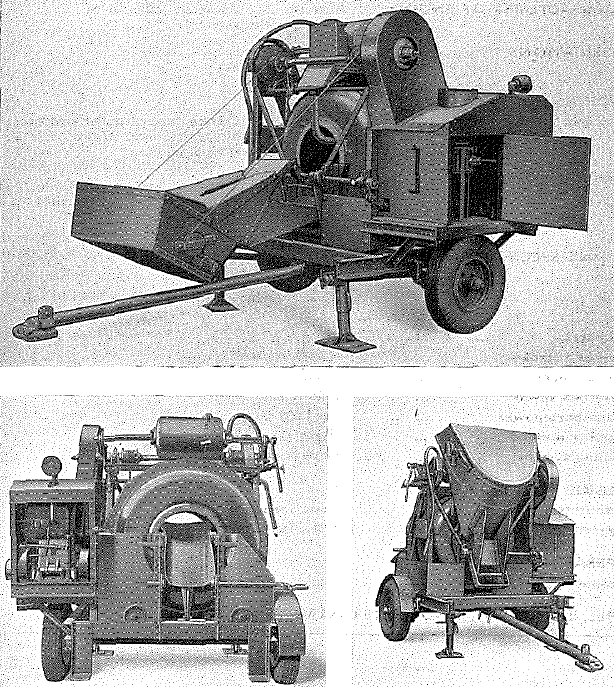 Millars' Concrete Mixer Type 10/7 (Trailer Mounted)