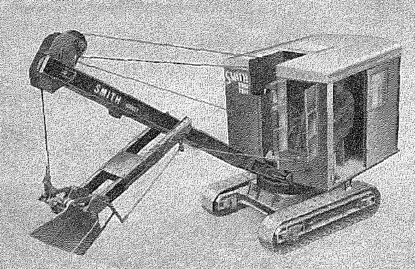 Smith 3/8 cu yd Excavator Type 2/10 from front left