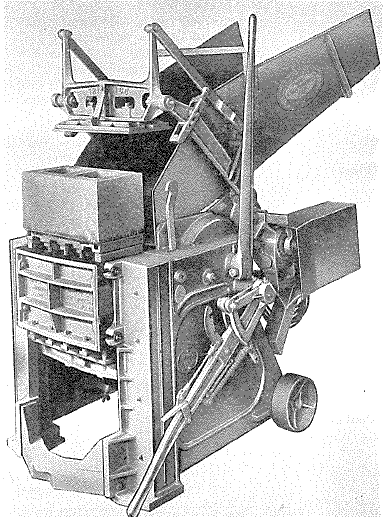 Trianco block making machine, Model G2