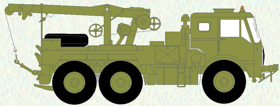 Recovery Vehicle, Wheeled, Medium, AEC Mk 3