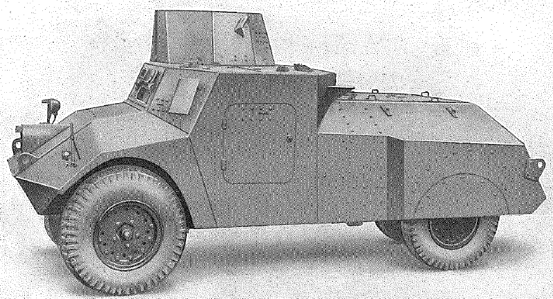 Car, Light Reconnaissance, Morris Mk1, 4x2