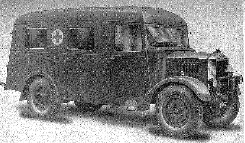Ambulance, 30 cwt 4x2, Albion type 463