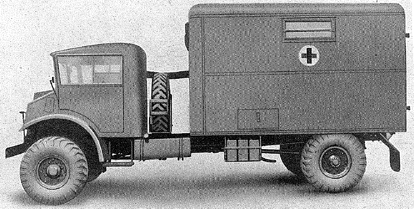 Ambulance, Heavy, 3 ton, 4x4, Ford C298QF (F60L)