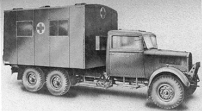 Ambulance, Heavy, 6x4, Fordson WOT1