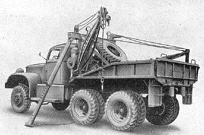 Tender, MT Breakdown, 4 ton, Diamond T 969B, 6x6
