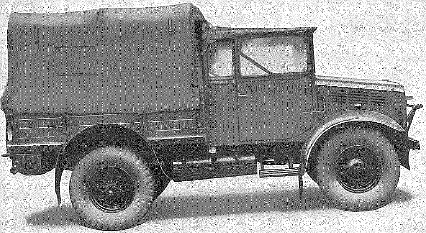 Bedford, 15 cwt, 4x2, Model MW chassis, with GS Tender Body