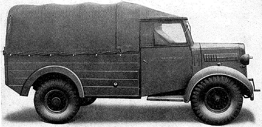 Commer, 15 cwt, 4x2, Model Q2 with Van Body
