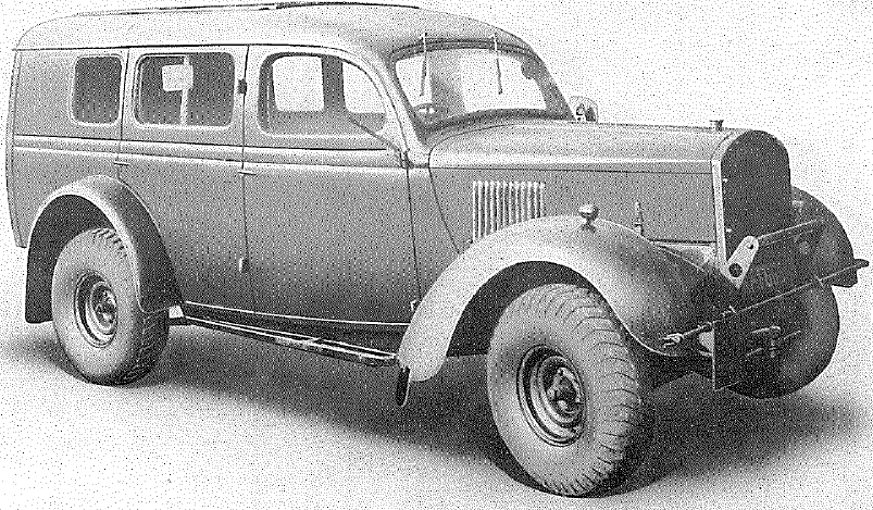 Ford, 4x2, Model WOA2 Utility