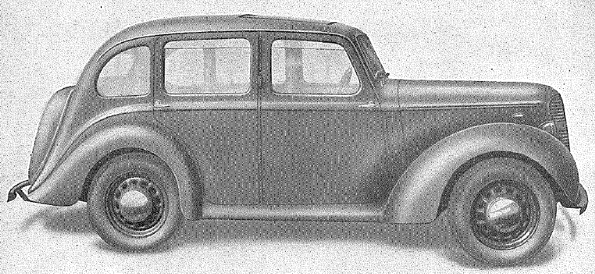 Hillman Minx, 4x2, Saloon