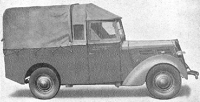 Van, 10 cwt, Standard 12 hp, 4x2
