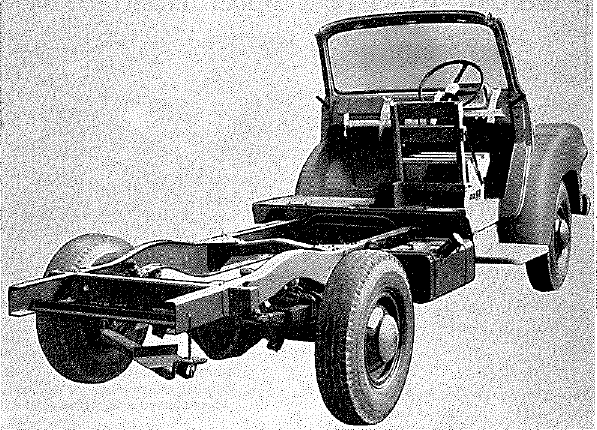 Bedford, 25 cwt, 4x2, Model TJ1Z2 chassis