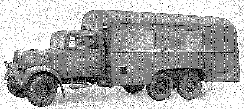 Ford, 6x4,  WOT 1 chassis with Bus body