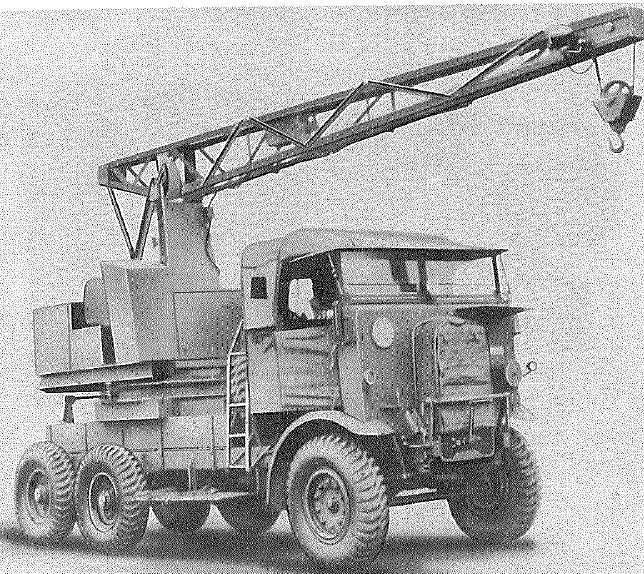 Leyland, 6x4, Retriever chassis with Coles Mk 7, Series 5, 3 ton Crane