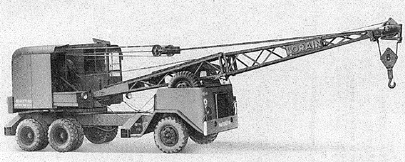 Lorain, 6 ton, 6x4, Model MC3 Moto-Crane
