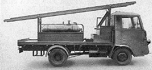 Karrier, 2 ton, 4x2 chassis with Domestic Fire Tender body