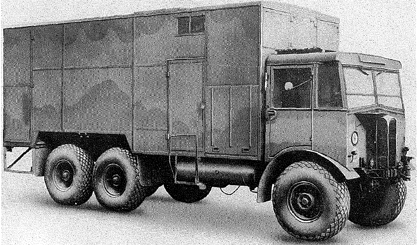 AEC, 10 ton, Type 0854 chassis with oxygen and nitrogen plant