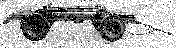 Eagle, 5 ton, 4-wheel, hydrogen cylinder, trailer