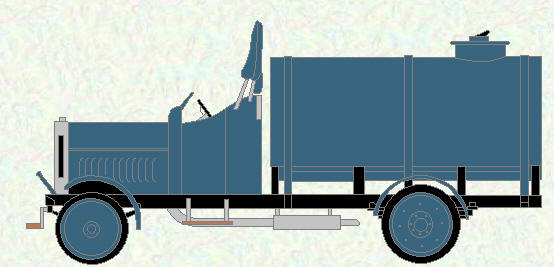 Tender, Fuel Tanker, 3-ton, Leyland, type A