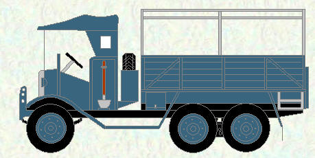 Tender, 30-cwt, 6x4, Morris CDF
