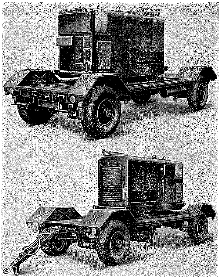 Sentinel, 2 ton, 4 wheeled, Trailer/Power, 27.5 kVA