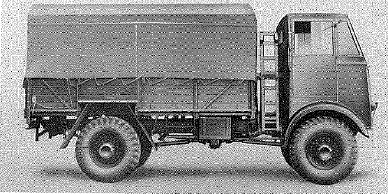 Thorneycroft, 3 ton, 4x4, Model TF/AC4 chassis with 15 kVA power equipment