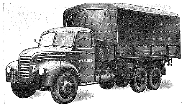 RVT 575 Mk 3 on Fordson Thames-Sussex chassis