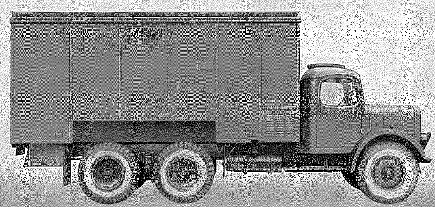 Austin, 3 ton, 6x4, Model K6 chassis equipped as RVT 150 Mk 2