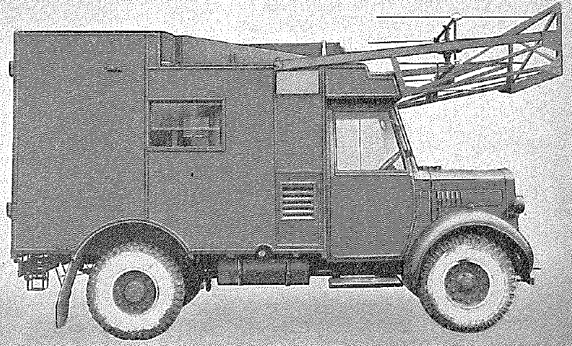 Commer, 15 cwt, 4x2 Model Q2 equipped as RVT 105 Mk 1