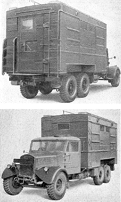 Ford, 3 ton, 6x4, WOT 1 chassis, equipped as RVT 188 Mk 1