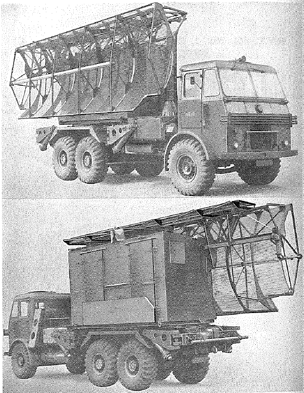 Leyland, 10 ton, 6x4, Model 19H/1 chassis equipped as RVT 501 Mk 1