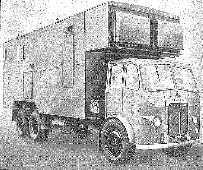 Leyland, 10 ton, 6x4, Model 19H/1 chassis equipped as RVT 510 Mk 1
