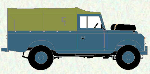 Truck, Utility, �-ton, 4x4, Rover 109-inch, Series 11A