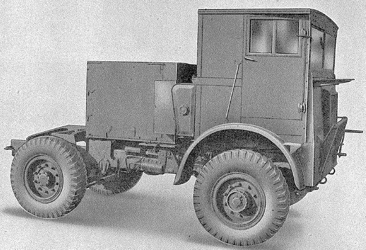 Crossley, 4x4, Heavy tractor