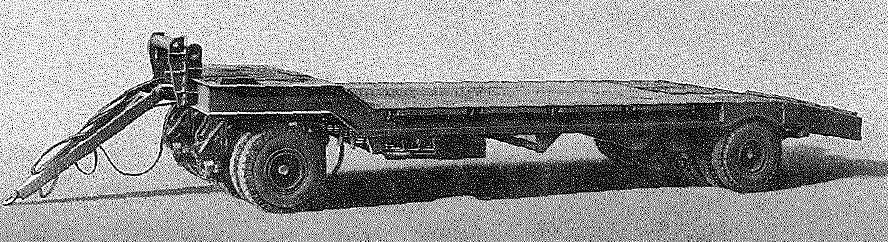 SMT trailer, 20-ton, 8-wheel, low loading