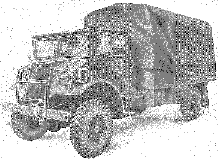 Tender, 3 ton, 4 wheeled General Service, Chevrolet 8443 (C60L), 4x4
