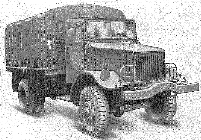 FWD, 4 ton, 4x4, Model HAR1, GS Tender