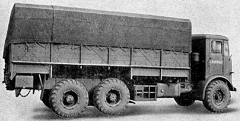 Leyland, 10 ton, 6x4, Hippo Mk 2 chassis fitted with truck/cargo body