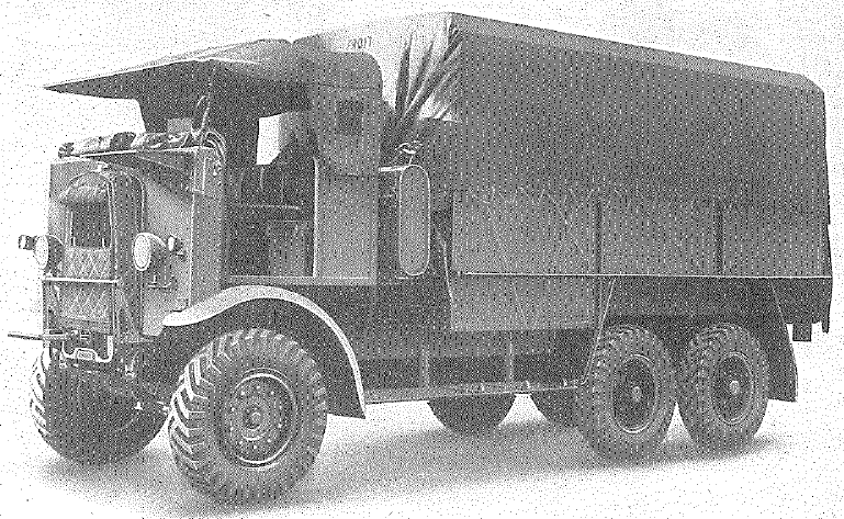 Tender, 3 ton, 6 wheeled General Service, Leyland Retriever, 6x4