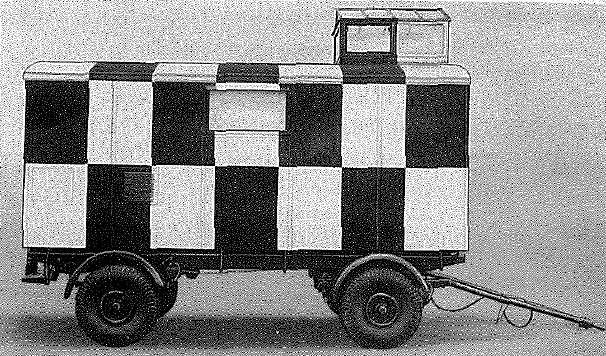 Brockhouse, 5 ton, 4-wheel trailer Mk 2, equipped for air traffic control