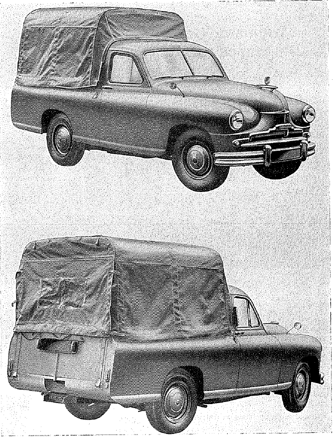 Standard, 4x2, Series 2 Vanguard Truck/Van, 12 cwt, canvas tilt