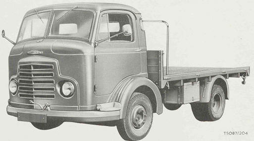 Truck, Cargo, 2-ton, 4x2, Karrier Bantam Mk 3/5