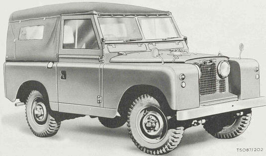 Truck, General Service, -ton, 4x4, Rover Mk 6